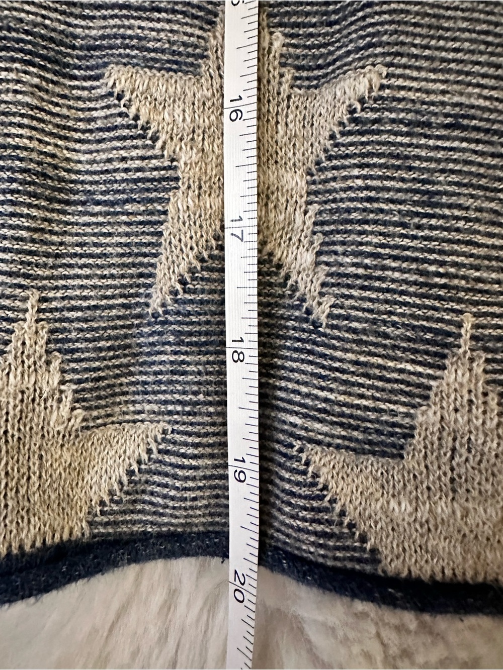 Vintage Denim & Supply Ralph Lauren Blue Star Knitted Relaxed Sweater - Picture 5 of 9